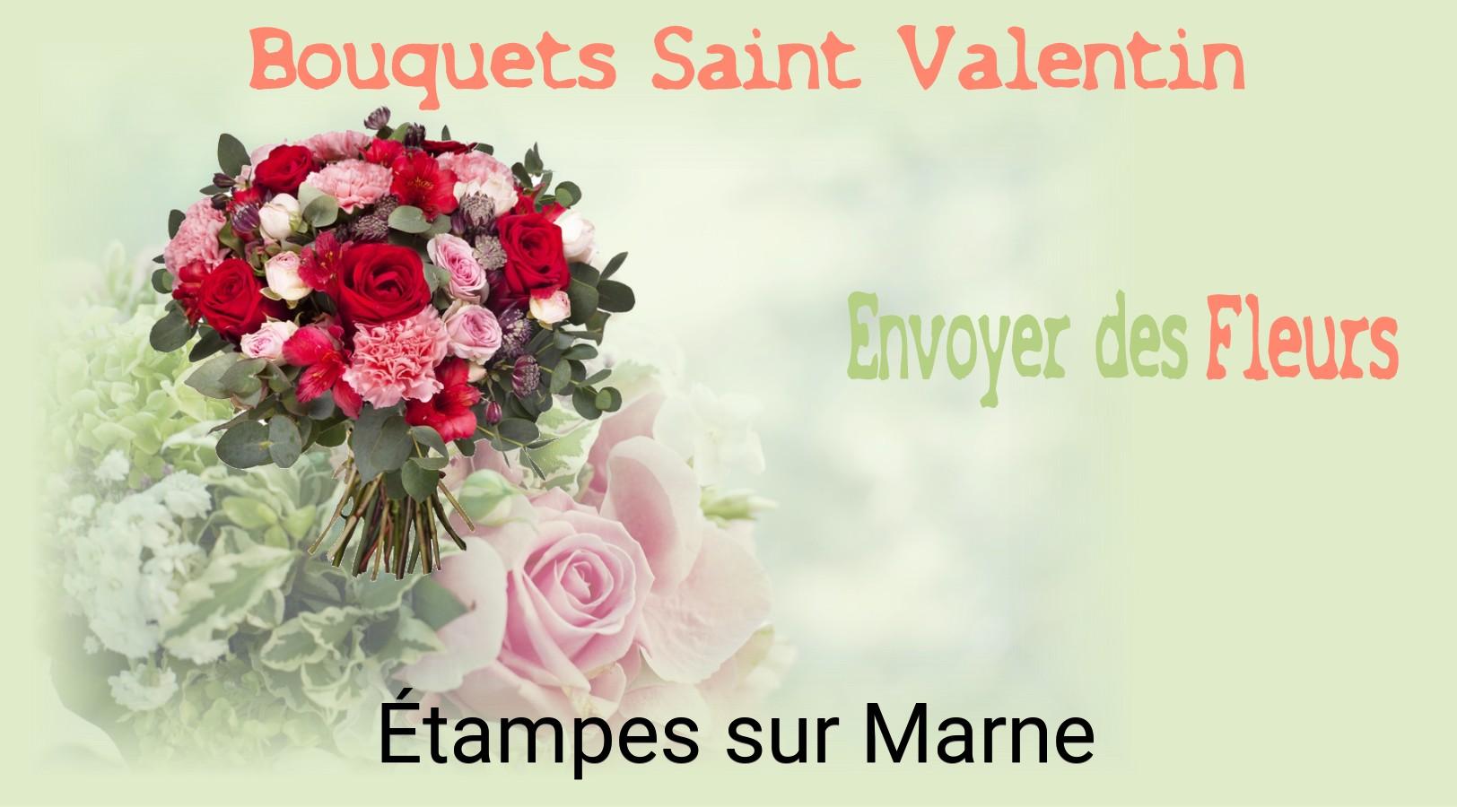 Roses de Saint-Valentin livrées à Étampes-sur-Marne
